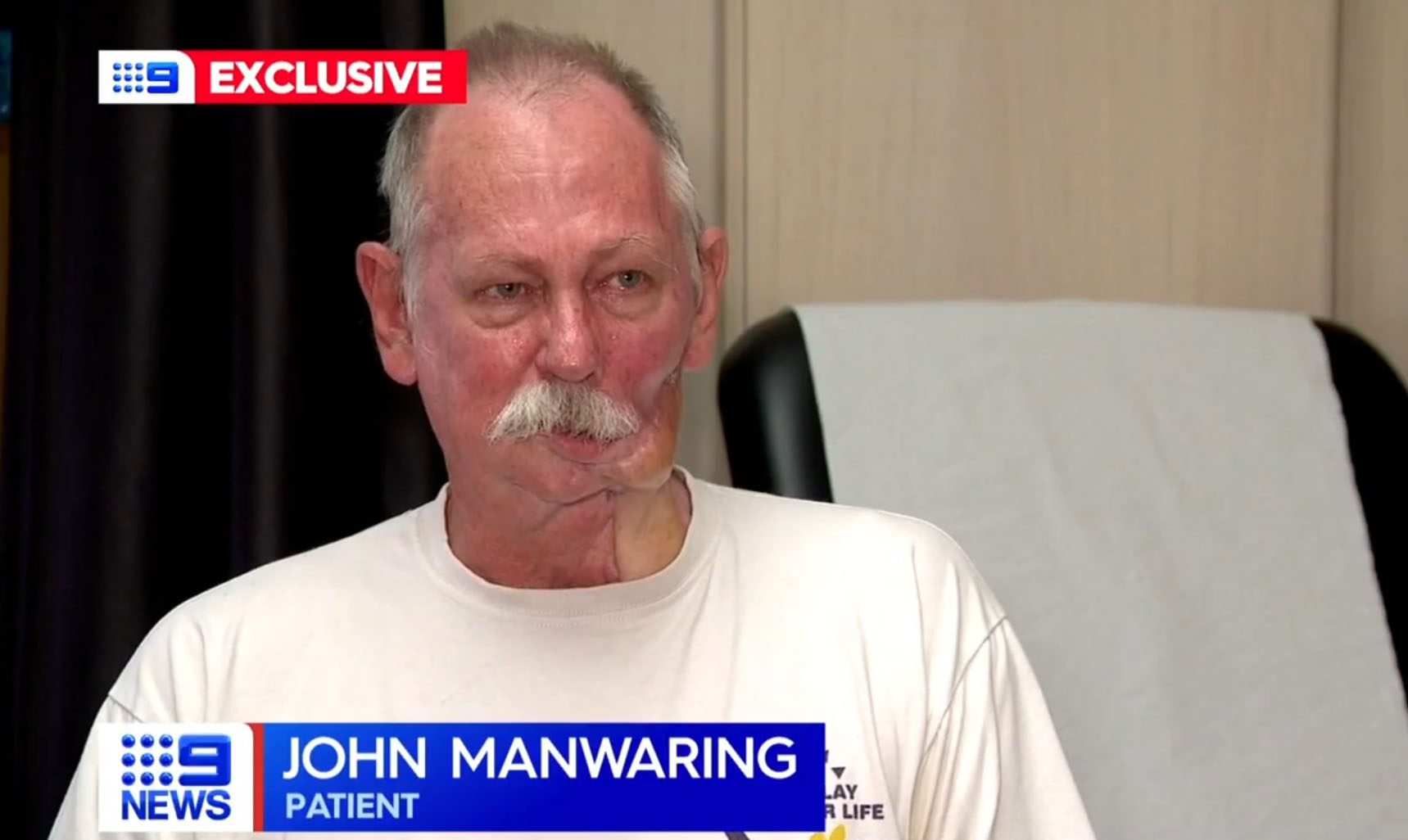 John Manwaring received 3d-printed jaw